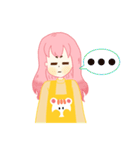 PinkyBear（個別スタンプ：21）