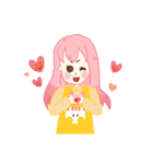 PinkyBear（個別スタンプ：23）