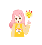 PinkyBear（個別スタンプ：26）