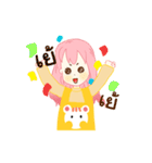 PinkyBear（個別スタンプ：33）