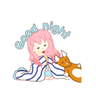 PinkyBear（個別スタンプ：35）