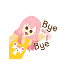 PinkyBear（個別スタンプ：38）