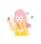PinkyBear（個別スタンプ：39）