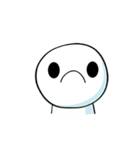 white face (Expression pack)（個別スタンプ：13）