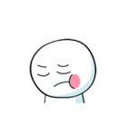 white face (Expression pack)（個別スタンプ：21）
