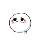 white face (Expression pack)（個別スタンプ：22）