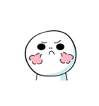 white face (Expression pack)（個別スタンプ：23）