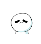 white face (Expression pack)（個別スタンプ：25）