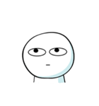 white face (Expression pack)（個別スタンプ：34）