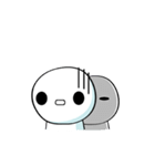 white face (Expression pack)（個別スタンプ：35）