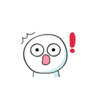 white face (Expression pack)（個別スタンプ：37）
