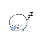 white face (Expression pack)（個別スタンプ：40）