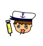 SAILOR AND HIS CAT（個別スタンプ：4）