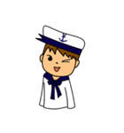 SAILOR AND HIS CAT（個別スタンプ：6）