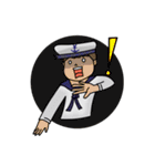 SAILOR AND HIS CAT（個別スタンプ：12）