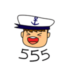 SAILOR AND HIS CAT（個別スタンプ：13）