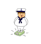 SAILOR AND HIS CAT（個別スタンプ：14）