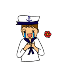 SAILOR AND HIS CAT（個別スタンプ：18）
