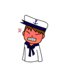 SAILOR AND HIS CAT（個別スタンプ：19）