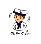 SAILOR AND HIS CAT（個別スタンプ：20）
