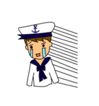 SAILOR AND HIS CAT（個別スタンプ：23）