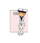 SAILOR AND HIS CAT（個別スタンプ：24）