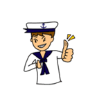 SAILOR AND HIS CAT（個別スタンプ：26）