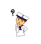 SAILOR AND HIS CAT（個別スタンプ：27）