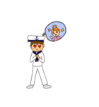 SAILOR AND HIS CAT（個別スタンプ：30）