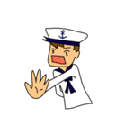 SAILOR AND HIS CAT（個別スタンプ：32）