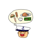 SAILOR AND HIS CAT（個別スタンプ：33）