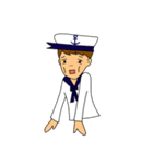SAILOR AND HIS CAT（個別スタンプ：36）