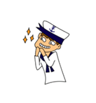 SAILOR AND HIS CAT（個別スタンプ：37）