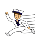 SAILOR AND HIS CAT（個別スタンプ：39）