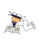 SAILOR AND HIS CAT（個別スタンプ：40）