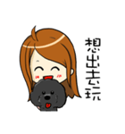 Iris and Poodle（個別スタンプ：28）