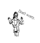 Something i need to tell you.（個別スタンプ：9）