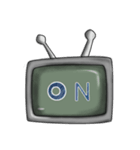 Serious TV kun（個別スタンプ：1）