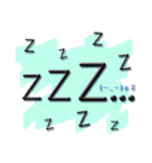 Lazy words（個別スタンプ：6）