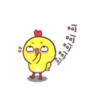 Q-chicken5（個別スタンプ：4）