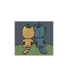 cute cat dolls（個別スタンプ：37）