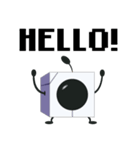 Tetrobot ＆ Psychobot（個別スタンプ：1）