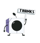 Tetrobot ＆ Psychobot（個別スタンプ：9）