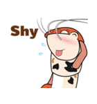 Funny Crayfish (english version)（個別スタンプ：21）
