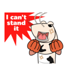 Funny Crayfish (english version)（個別スタンプ：27）