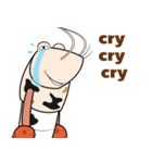 Funny Crayfish (english version)（個別スタンプ：36）
