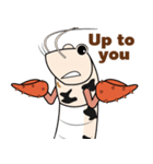 Funny Crayfish (english version)（個別スタンプ：38）