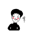 interesting cute boy（個別スタンプ：16）