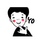 interesting cute boy（個別スタンプ：20）