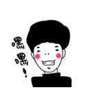 interesting cute boy（個別スタンプ：28）